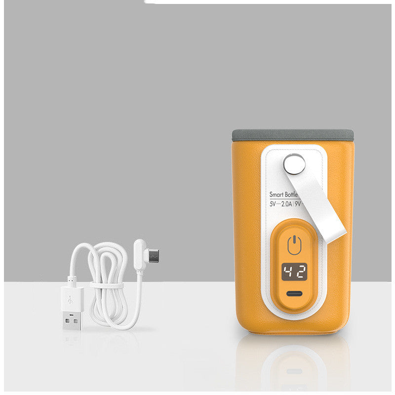 Baby Bottle Warmer Sleeve – Constant Temp Night Milk Heater