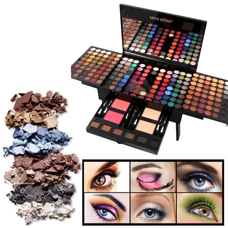 180 Color Eyeshadow & Blush Palette Piano-Shaped Personalized Makeup Box