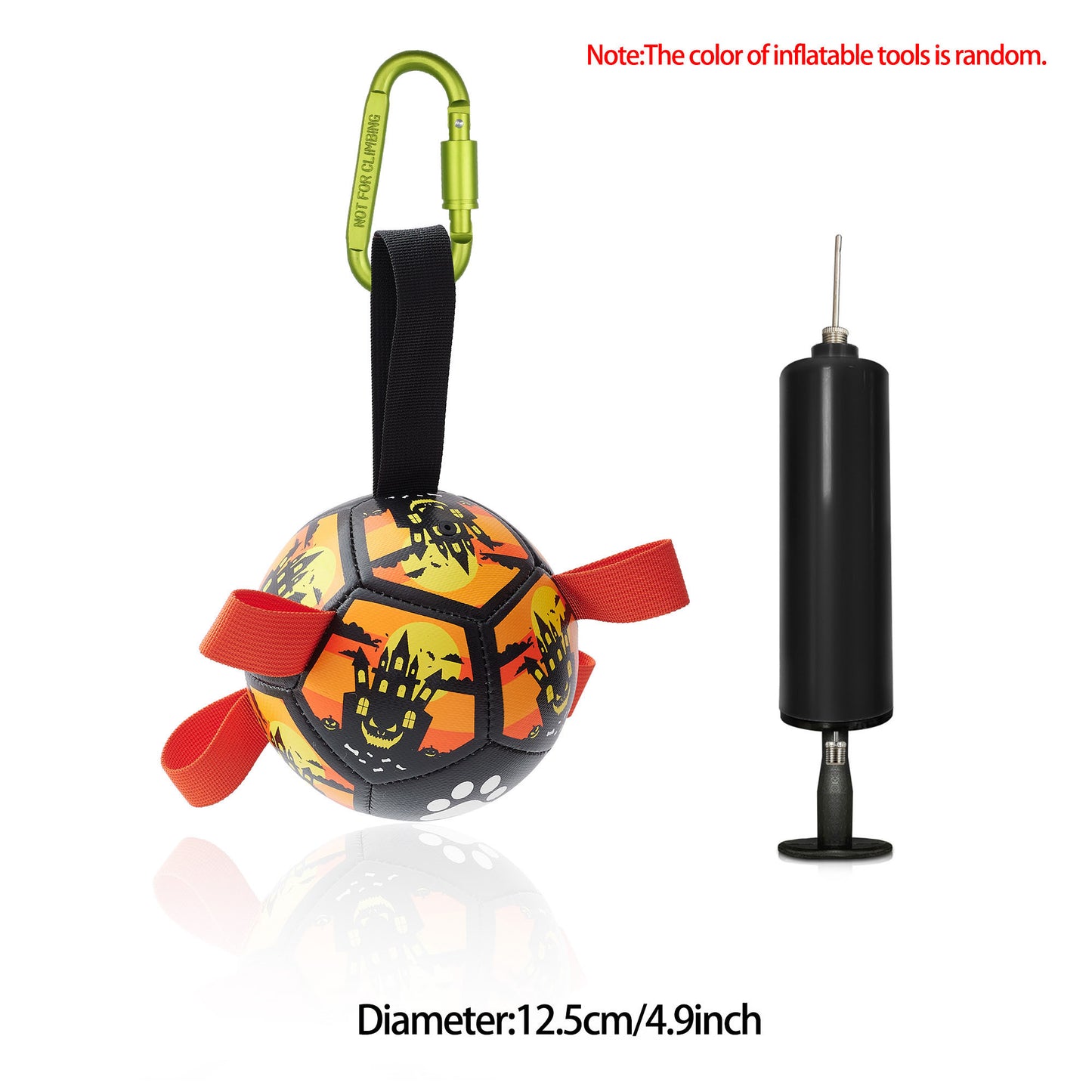 Interactive Dog Soccer Ball Toy for Training and Outdoor Play