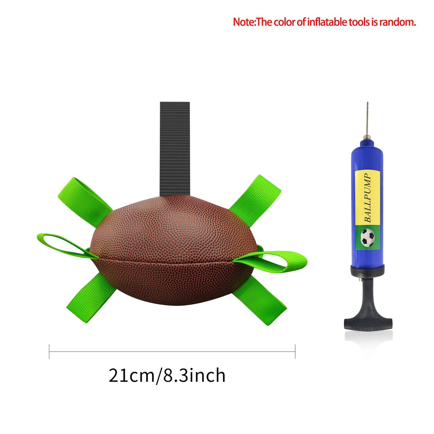 Interactive Dog Soccer Ball Toy for Training and Outdoor Play