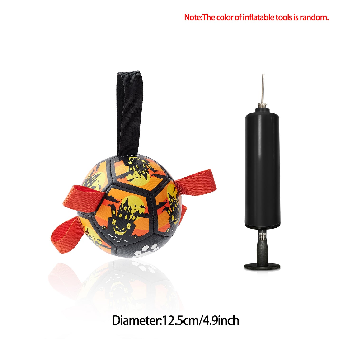 Interactive Dog Soccer Ball Toy for Training and Outdoor Play