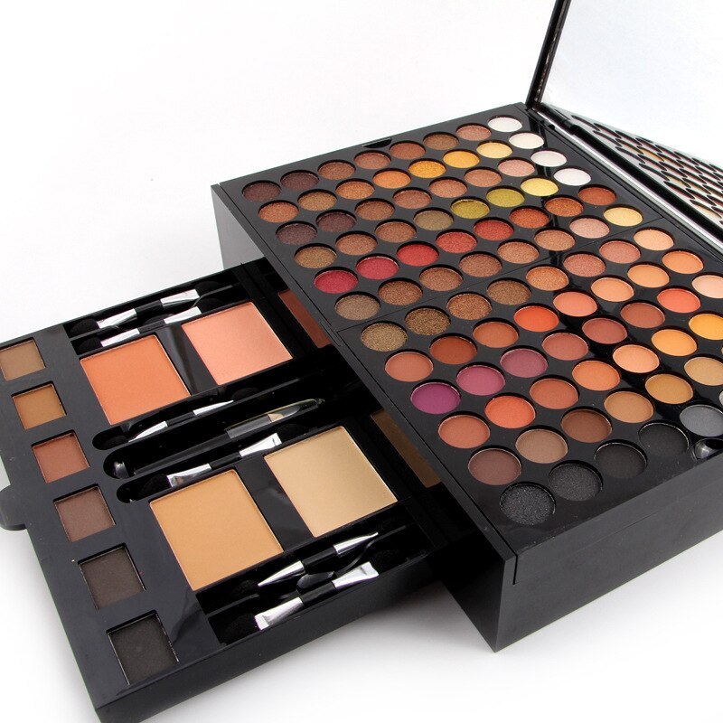 180 Color Eyeshadow & Blush Palette Piano-Shaped Personalized Makeup Box
