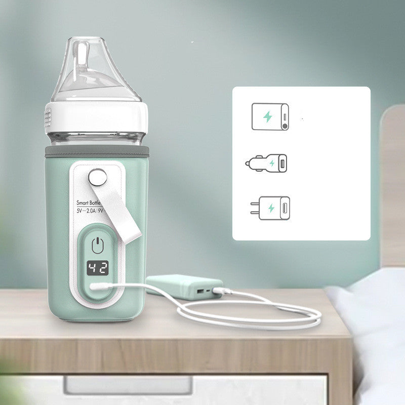 Baby Bottle Warmer Sleeve – Constant Temp Night Milk Heater