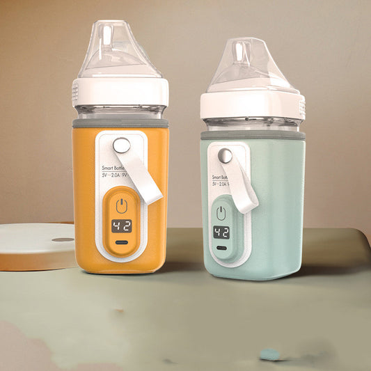 Baby Bottle Warmer Sleeve – Constant Temp Night Milk Heater