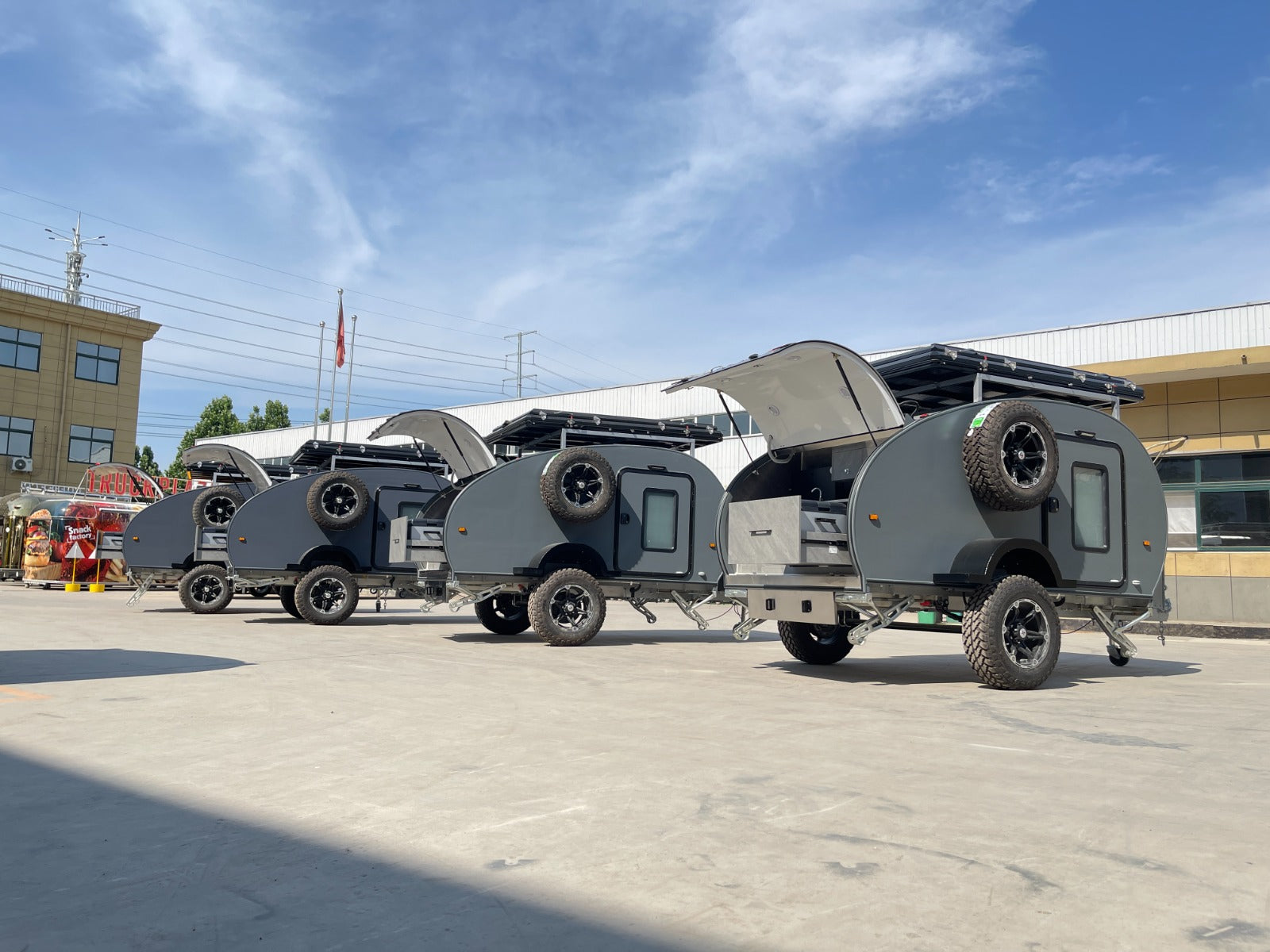Nation Pride Trailers | Model : RT-290TN | Light Teardrop Camper